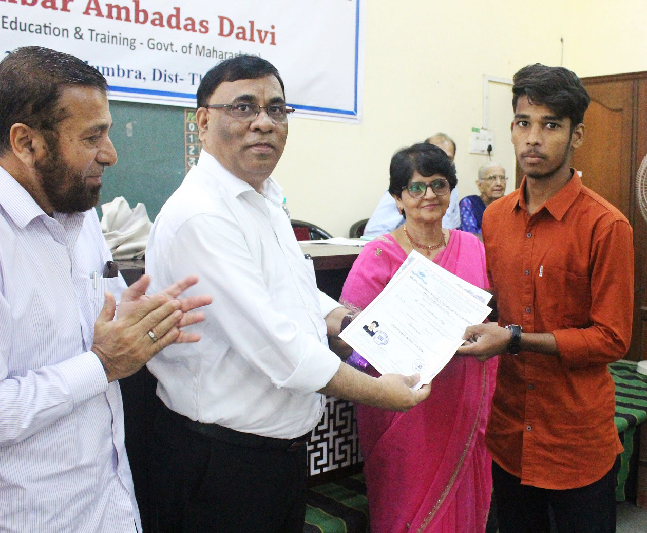 MESVTC Students' Certificate Distribution October 2022