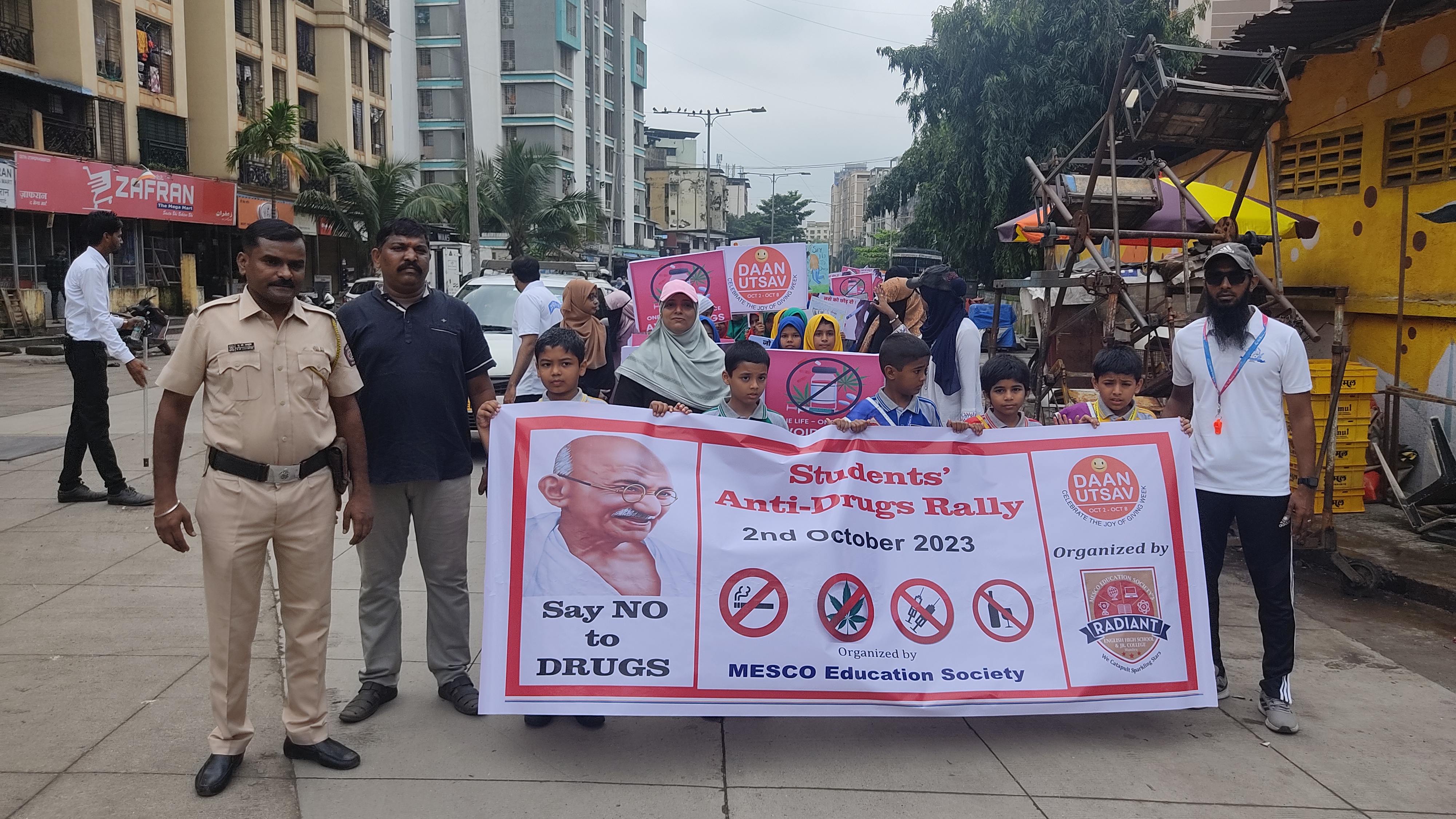 Students' Anti Drug Rally on 2nd October 2023
